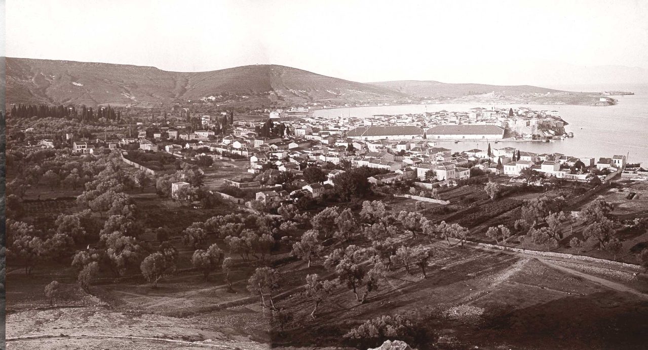 Graias o soros tepesinden Phocaea’nın panoramik manzarası, 1913.